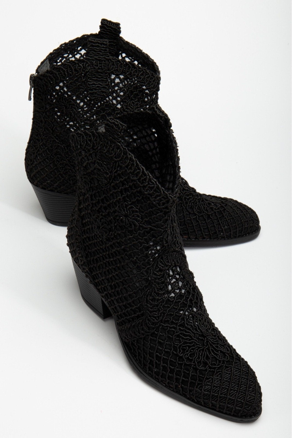 Luftige Sommer-Cowboy Boots für Damen – Häkel Ankle Boots für Hochzeit, Alltag & heiße Tage - Ms Sucra