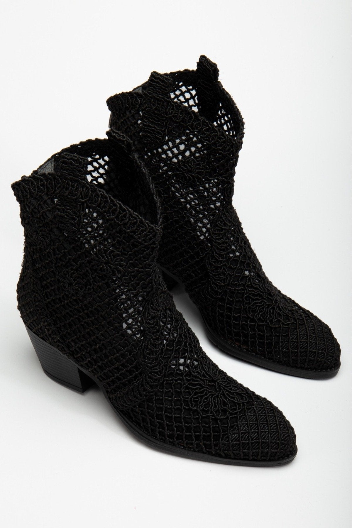 Luftige Sommer-Cowboy Boots für Damen – Häkel Ankle Boots für Hochzeit, Alltag & heiße Tage - Ms Sucra