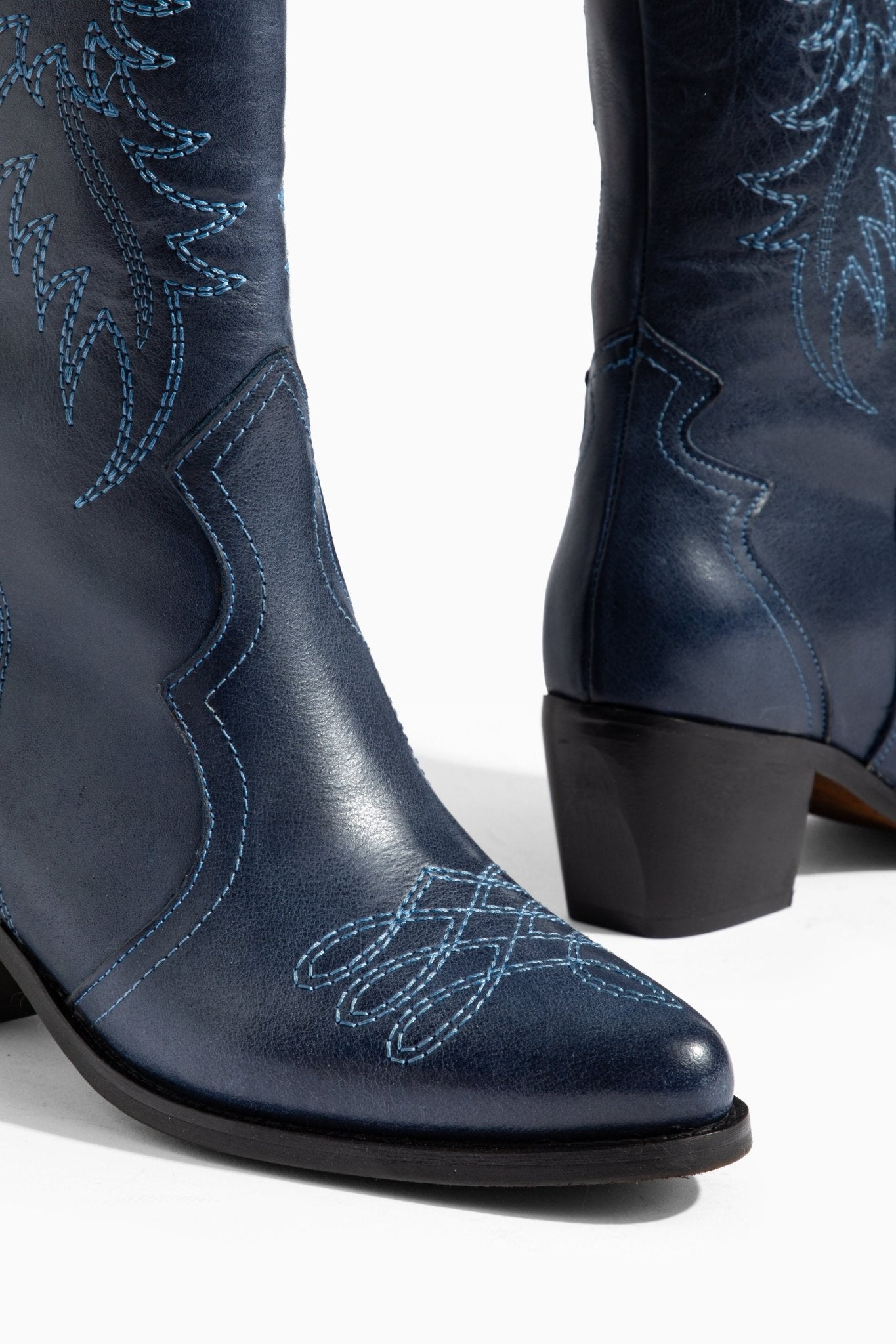 Luna – Exklusive handgefertigte Damen Cowboystiefel aus Echtleder | Ms Sucra - Ms Sucra
