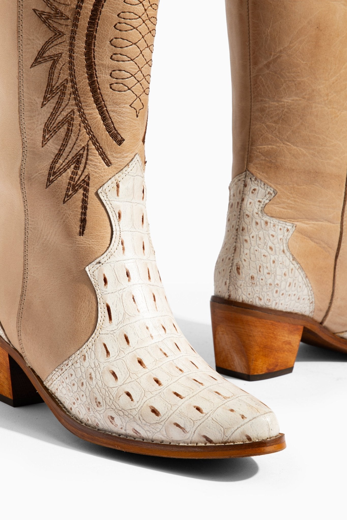 Ms Sucra Cobra - Exklusive handgefertigte Damen Cowboystiefel aus hochwertigem Echtleder - Ms Sucra