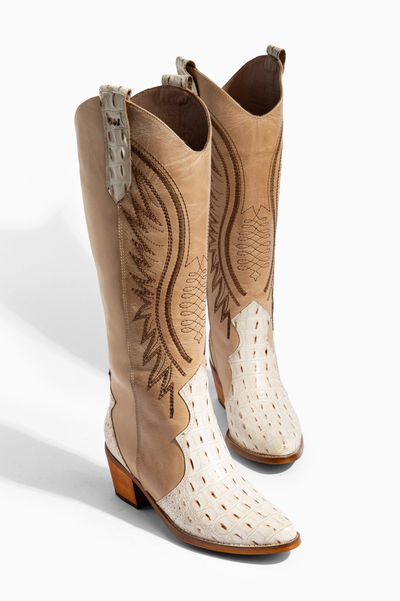 Ms Sucra Cobra - Exklusive handgefertigte Damen Cowboystiefel aus hochwertigem Echtleder - Ms Sucra