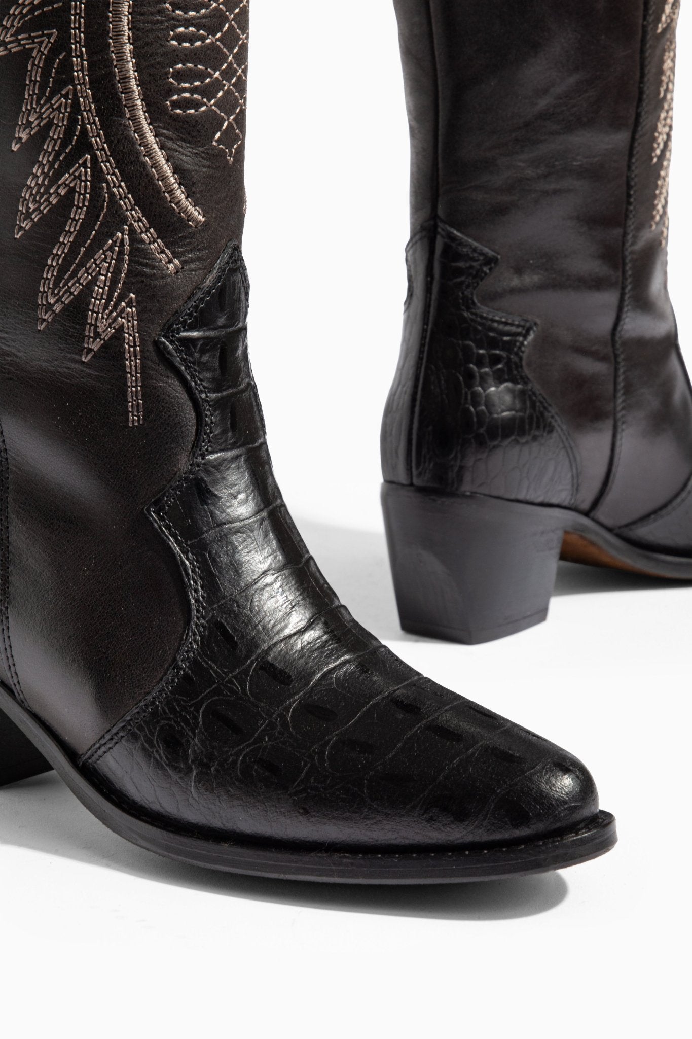 Ms Sucra Cobra - Exklusive handgefertigte Damen Cowboystiefel aus hochwertigem Echtleder - Ms Sucra
