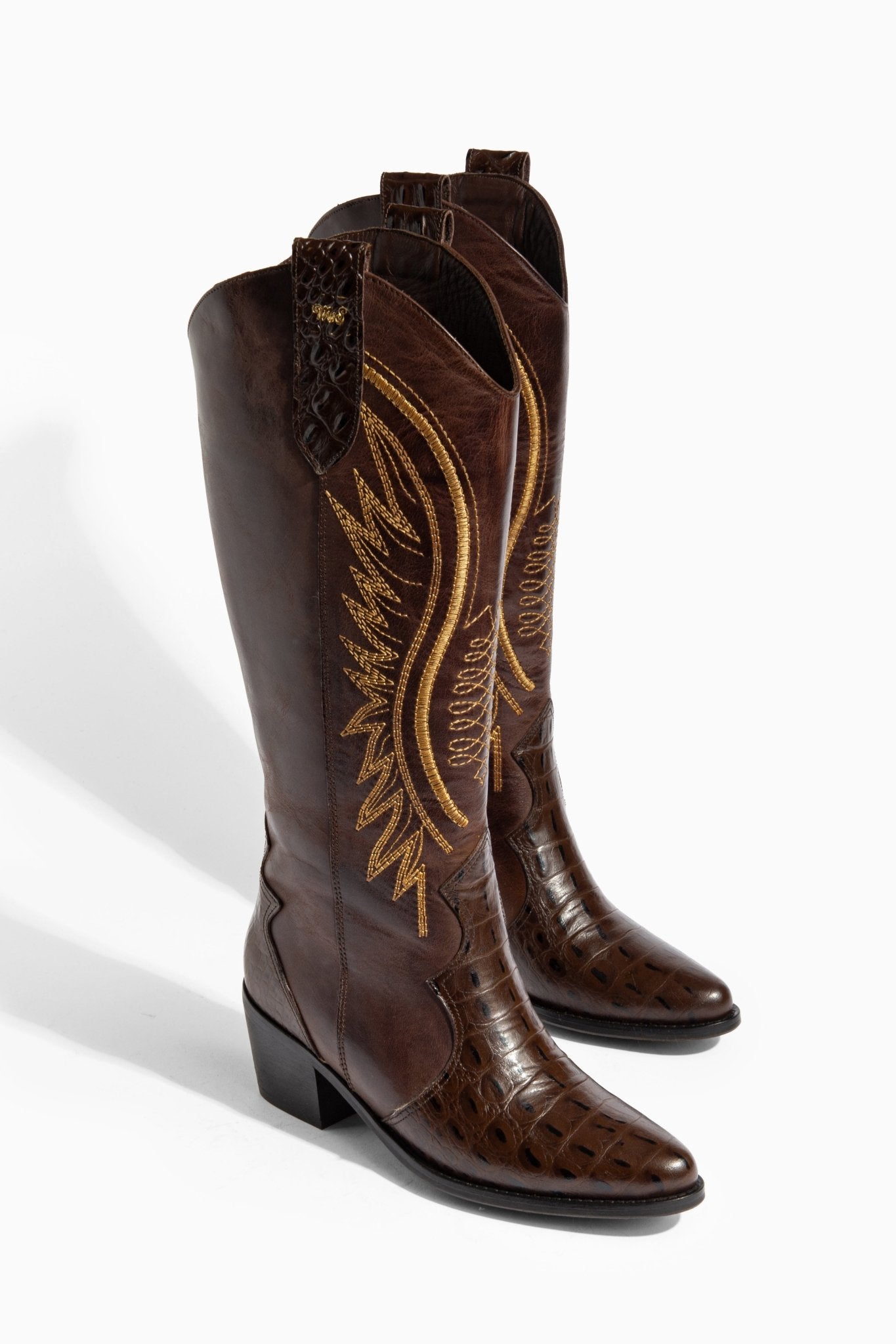 Ms Sucra Cobra - Exklusive handgefertigte Damen Cowboystiefel aus hochwertigem Echtleder - Ms Sucra