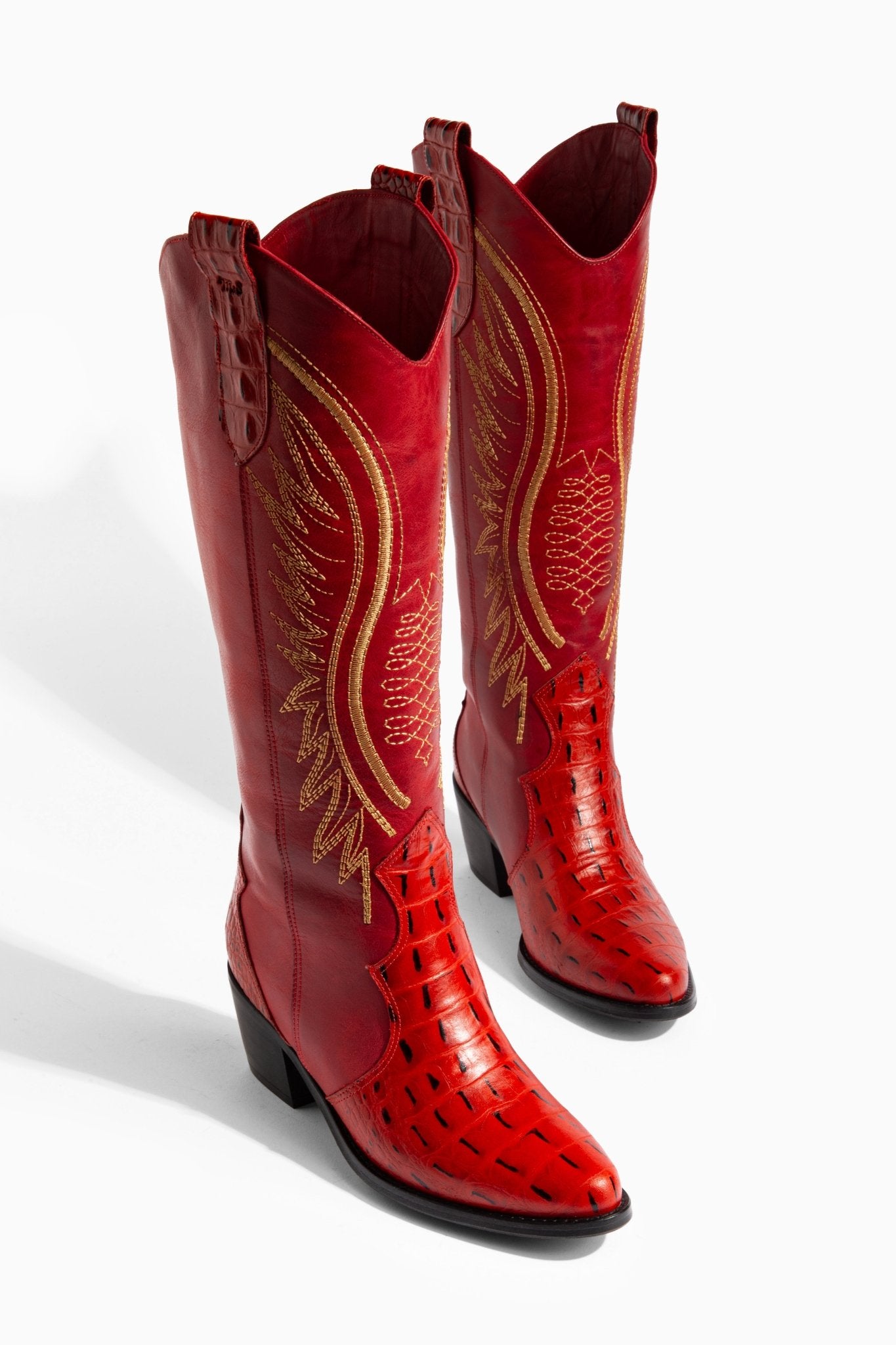 Ms Sucra Cobra - Exklusive handgefertigte Damen Cowboystiefel aus hochwertigem Echtleder - Ms Sucra