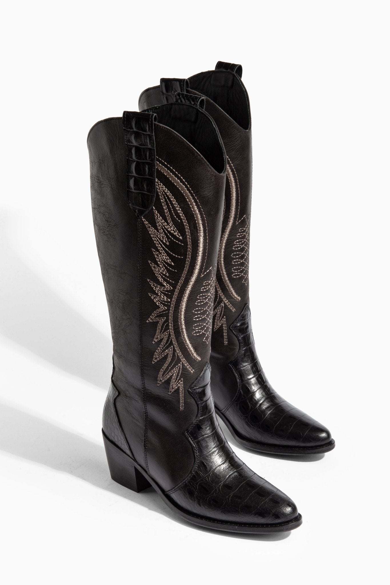 Ms Sucra Cobra - Exklusive handgefertigte Damen Cowboystiefel aus hochwertigem Echtleder - Ms Sucra