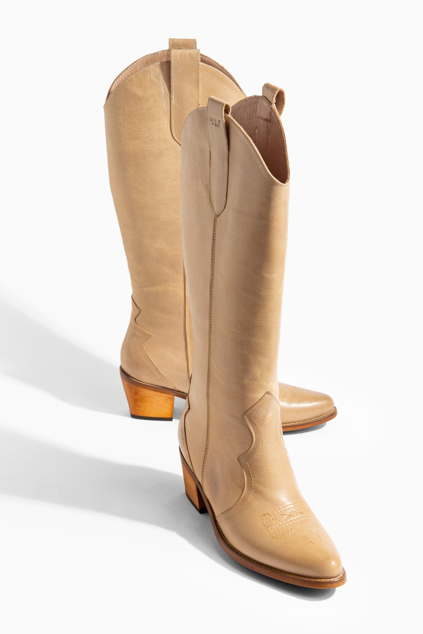 Ms Sucra Frontier - Exklusive handgefertigte Damen Cowboystiefel aus hochwertigem Echtleder - Ms Sucra