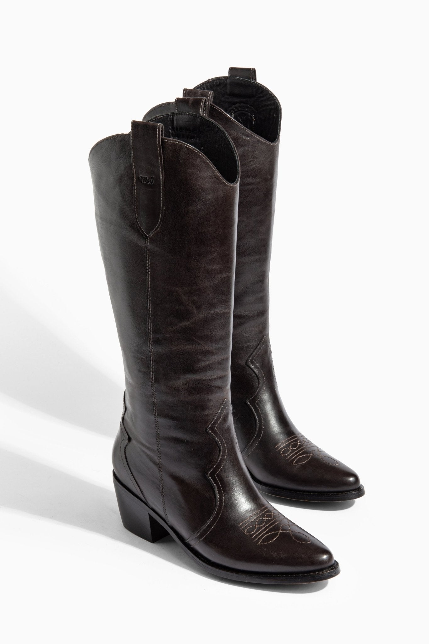 Ms Sucra Frontier - Exklusive handgefertigte Damen Cowboystiefel aus hochwertigem Echtleder - Ms Sucra