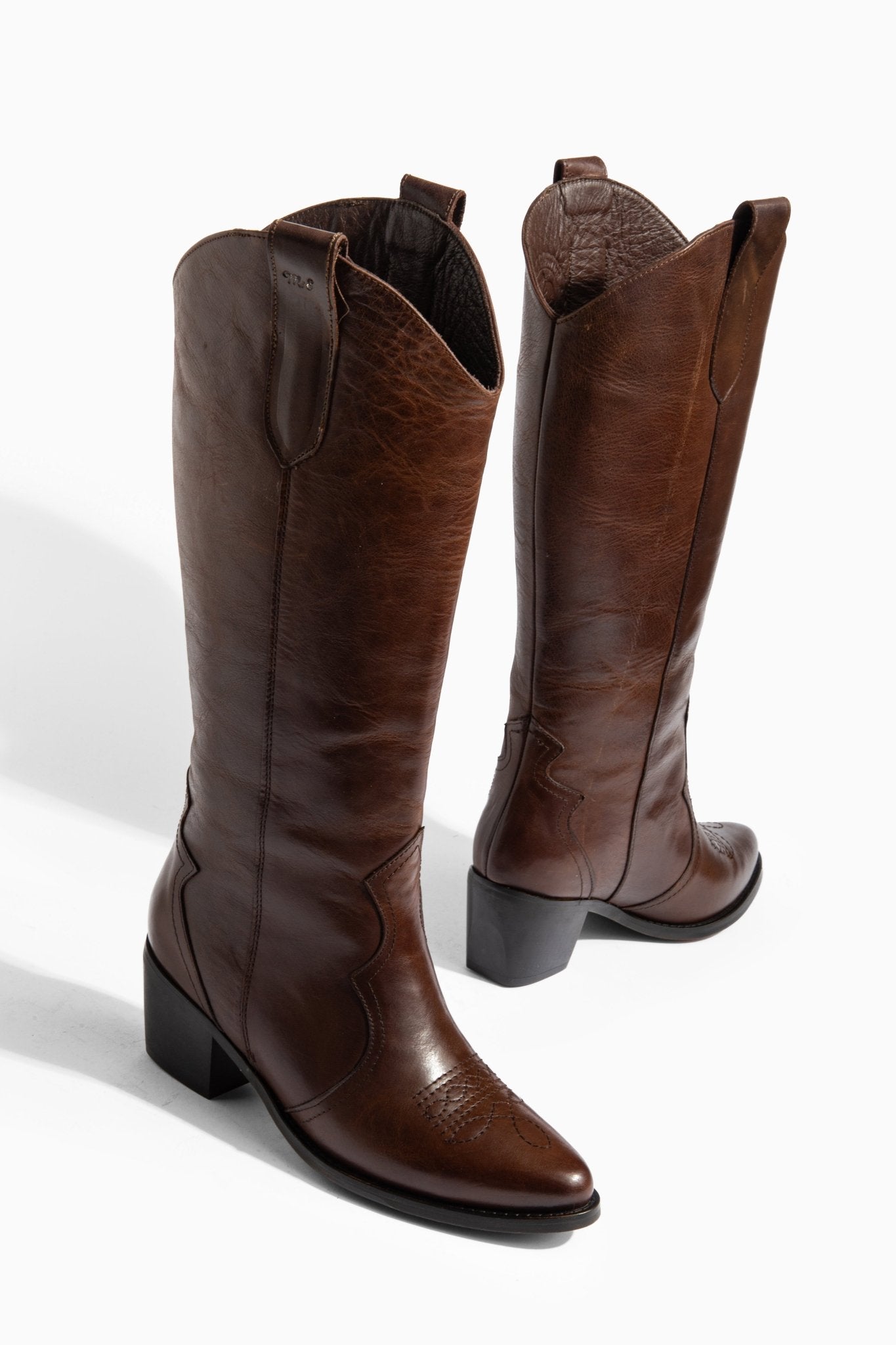 Ms Sucra Frontier - Exklusive handgefertigte Damen Cowboystiefel aus hochwertigem Echtleder - Ms Sucra