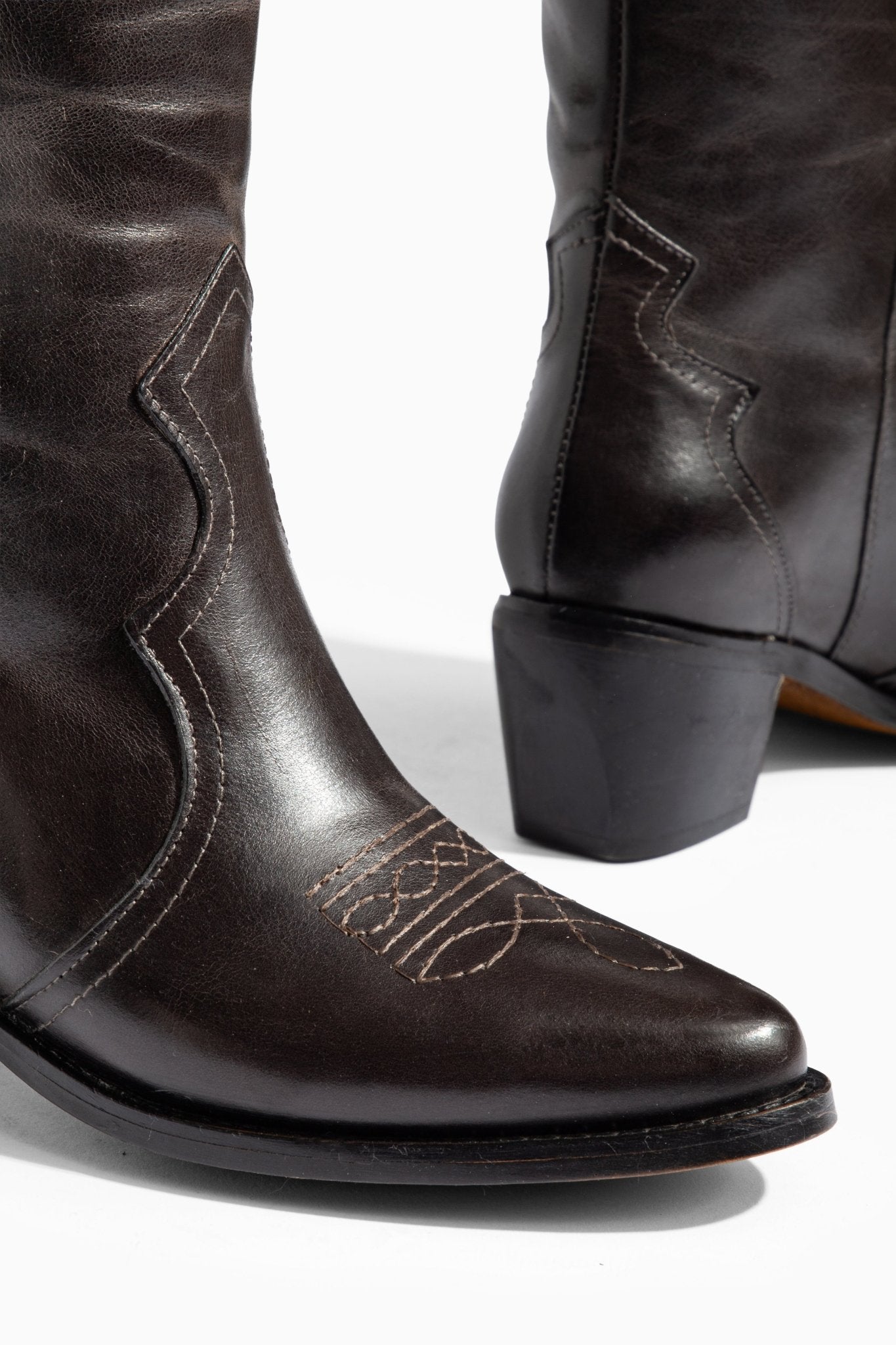 Ms Sucra Frontier - Exklusive handgefertigte Damen Cowboystiefel aus hochwertigem Echtleder - Ms Sucra