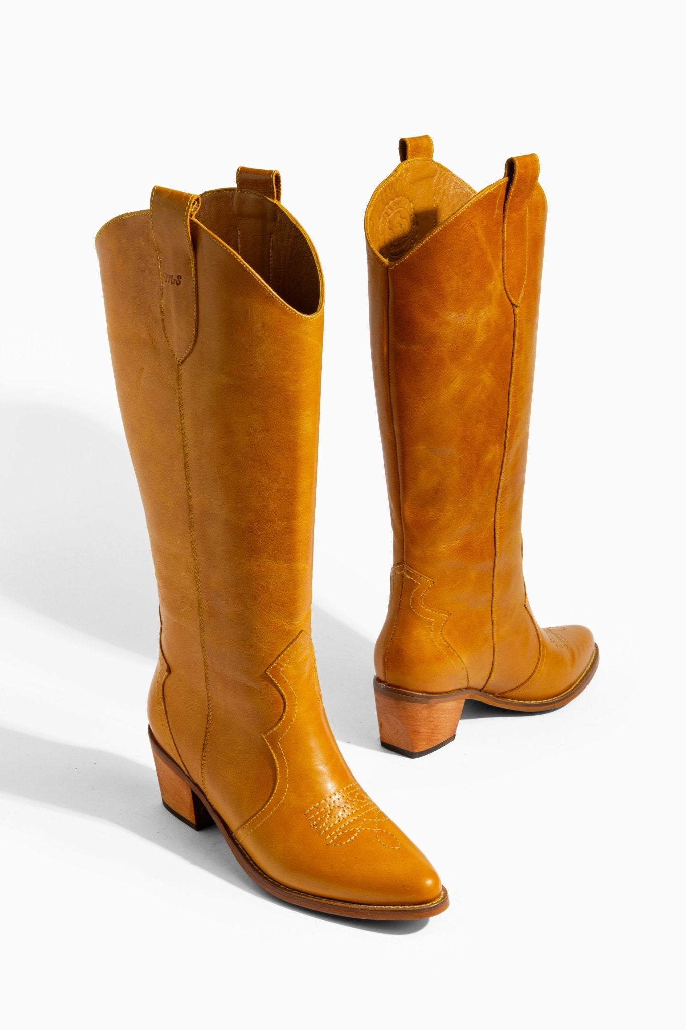 Ms Sucra Frontier - Exklusive handgefertigte Damen Cowboystiefel aus hochwertigem Echtleder - Ms Sucra