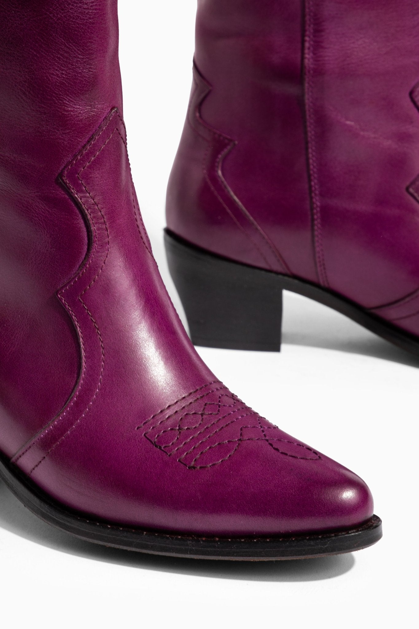 Ms Sucra Frontier - Exklusive handgefertigte Damen Cowboystiefel aus hochwertigem Echtleder - Ms Sucra