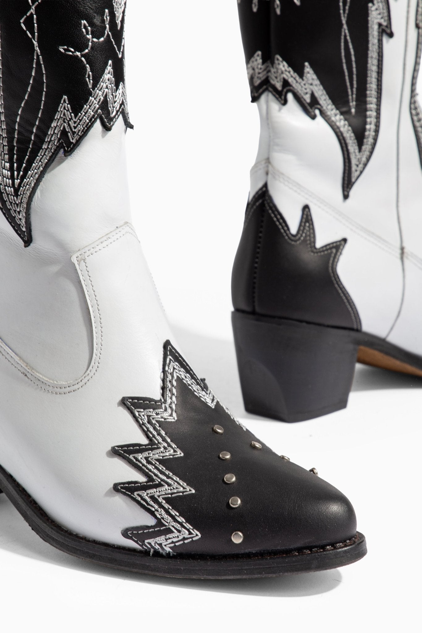 Ms Sucra Sky - Exklusive handgefertigte Damen Cowboystiefel aus hochwertigem Echtleder - Ms Sucra