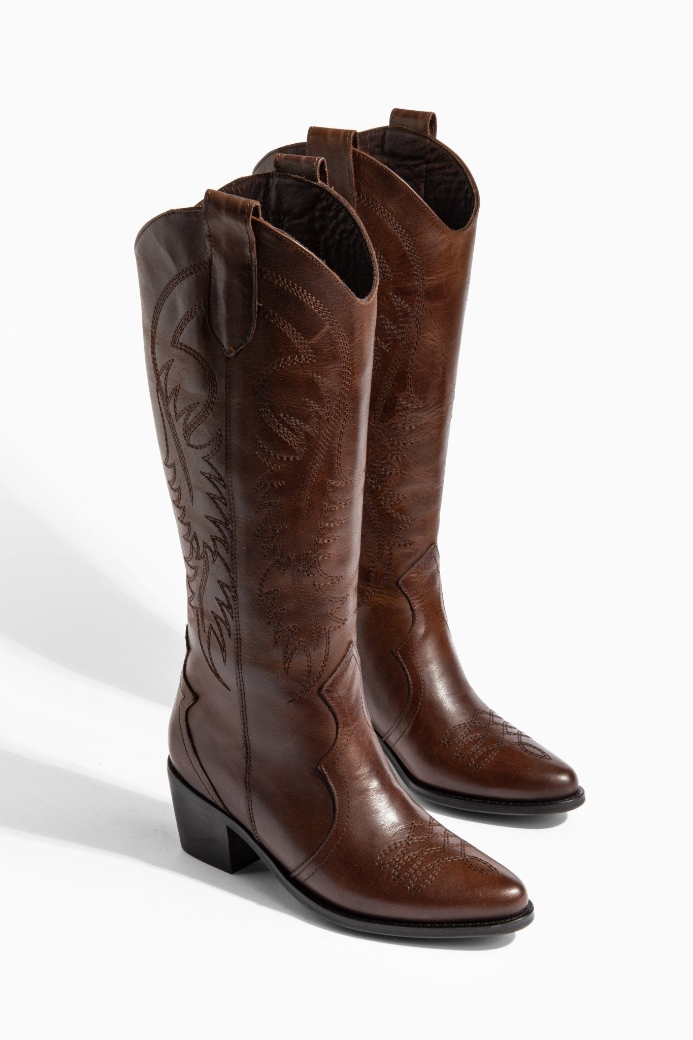 Luna – Exklusive handgefertigte Damen Cowboystiefel aus Echtleder | Ms Sucra - Ms Sucra