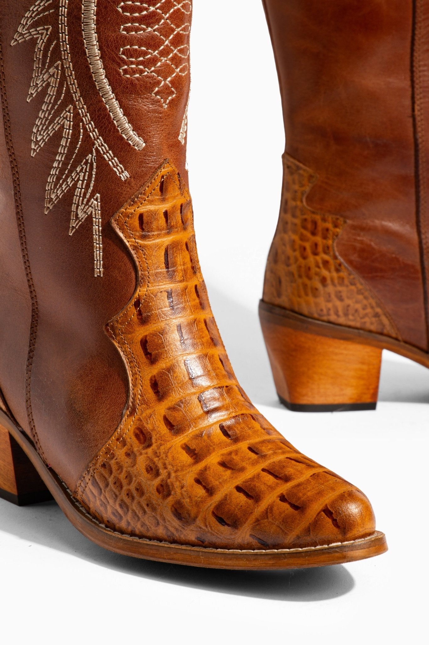 Ms Sucra Cobra - Exklusive handgefertigte Damen Cowboystiefel aus hochwertigem Echtleder - Ms Sucra