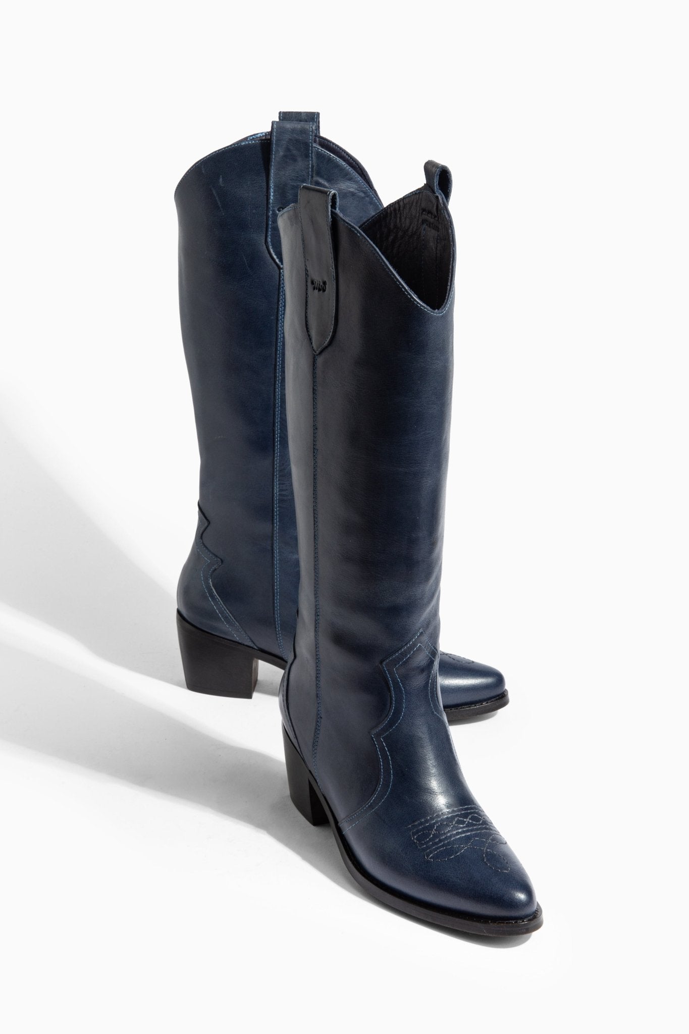 Ms Sucra Frontier - Exklusive handgefertigte Damen Cowboystiefel aus hochwertigem Echtleder - Ms Sucra