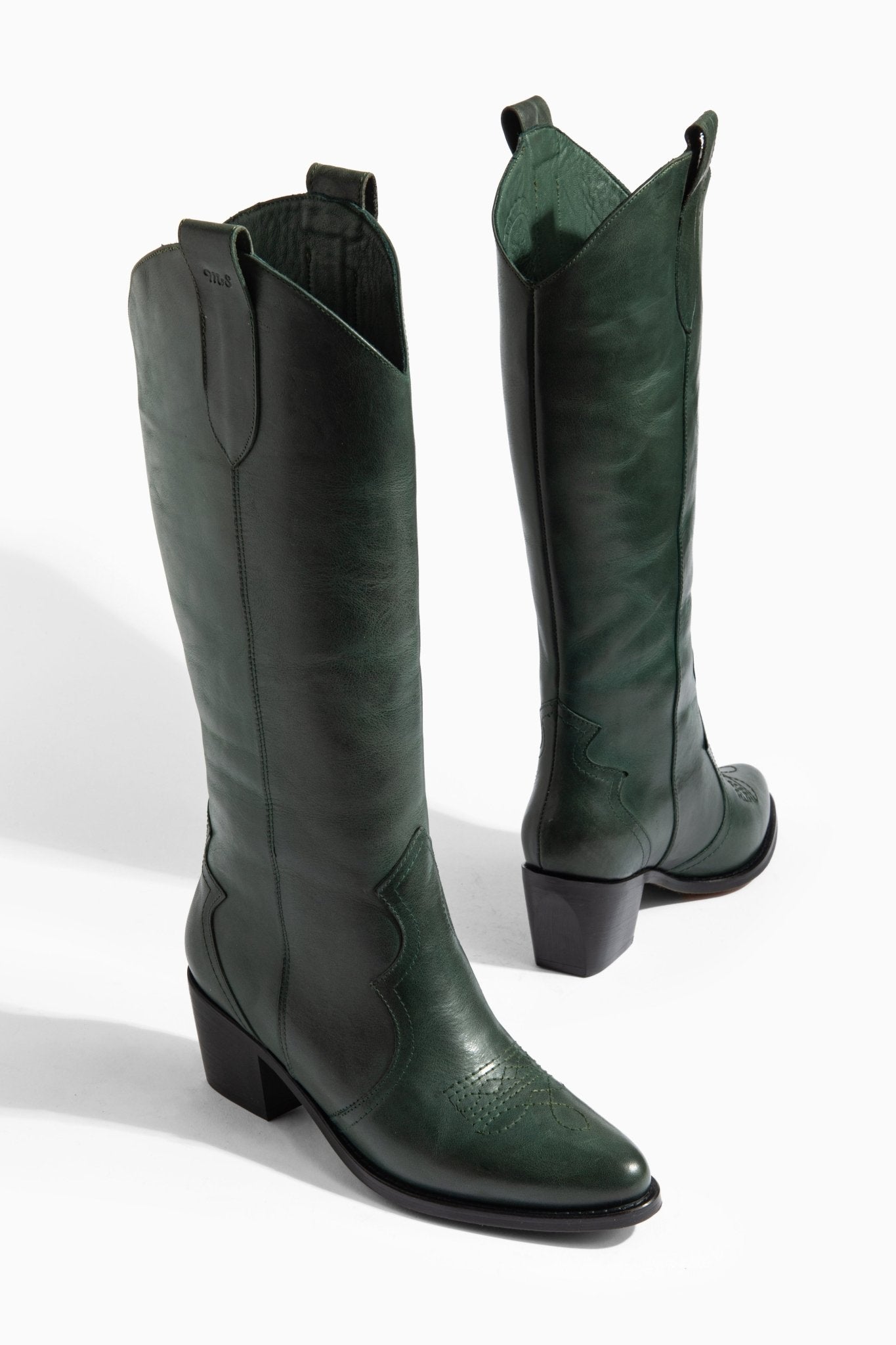 Ms Sucra Frontier - Exklusive handgefertigte Damen Cowboystiefel aus hochwertigem Echtleder - Ms Sucra