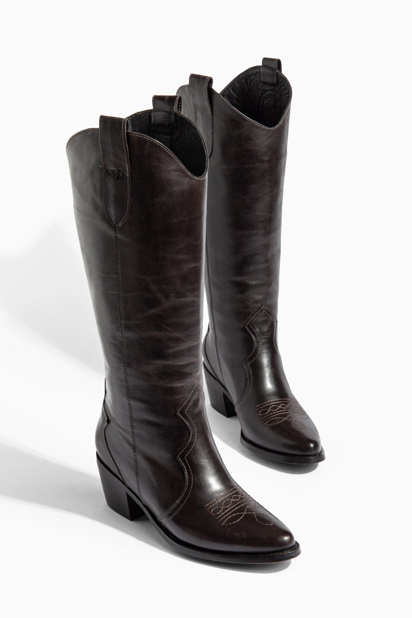 Ms Sucra Frontier - Exklusive handgefertigte Damen Cowboystiefel aus hochwertigem Echtleder - Ms Sucra