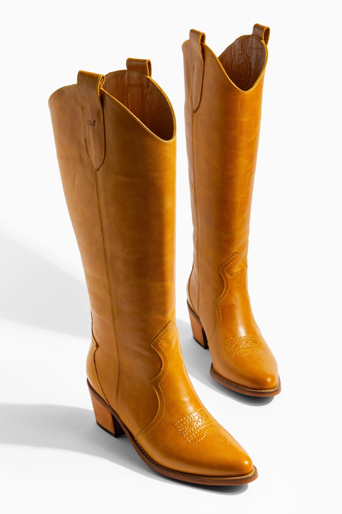 Ms Sucra Frontier - Exklusive handgefertigte Damen Cowboystiefel aus hochwertigem Echtleder - Ms Sucra