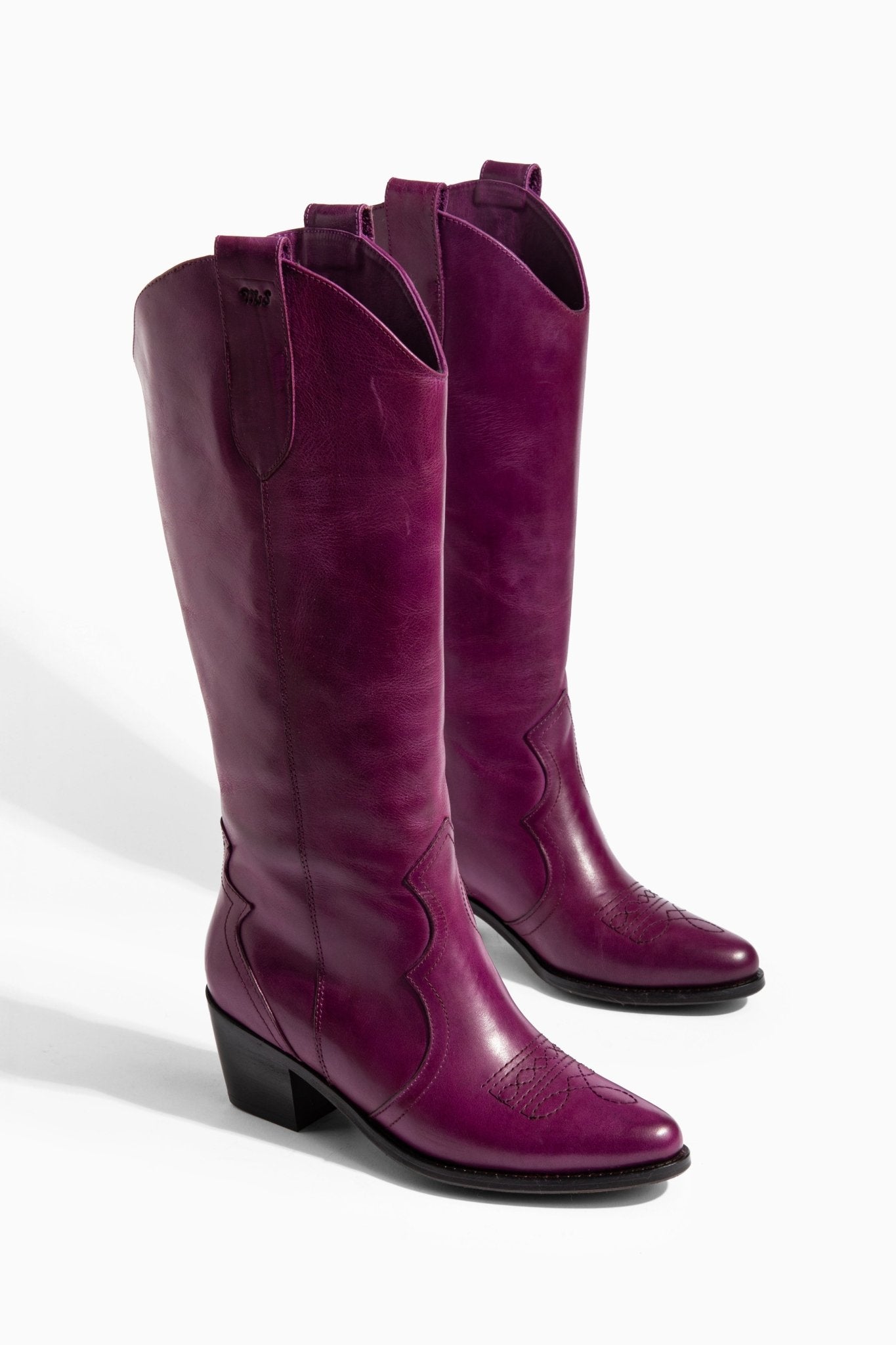 Ms Sucra Frontier - Exklusive handgefertigte Damen Cowboystiefel aus hochwertigem Echtleder - Ms Sucra