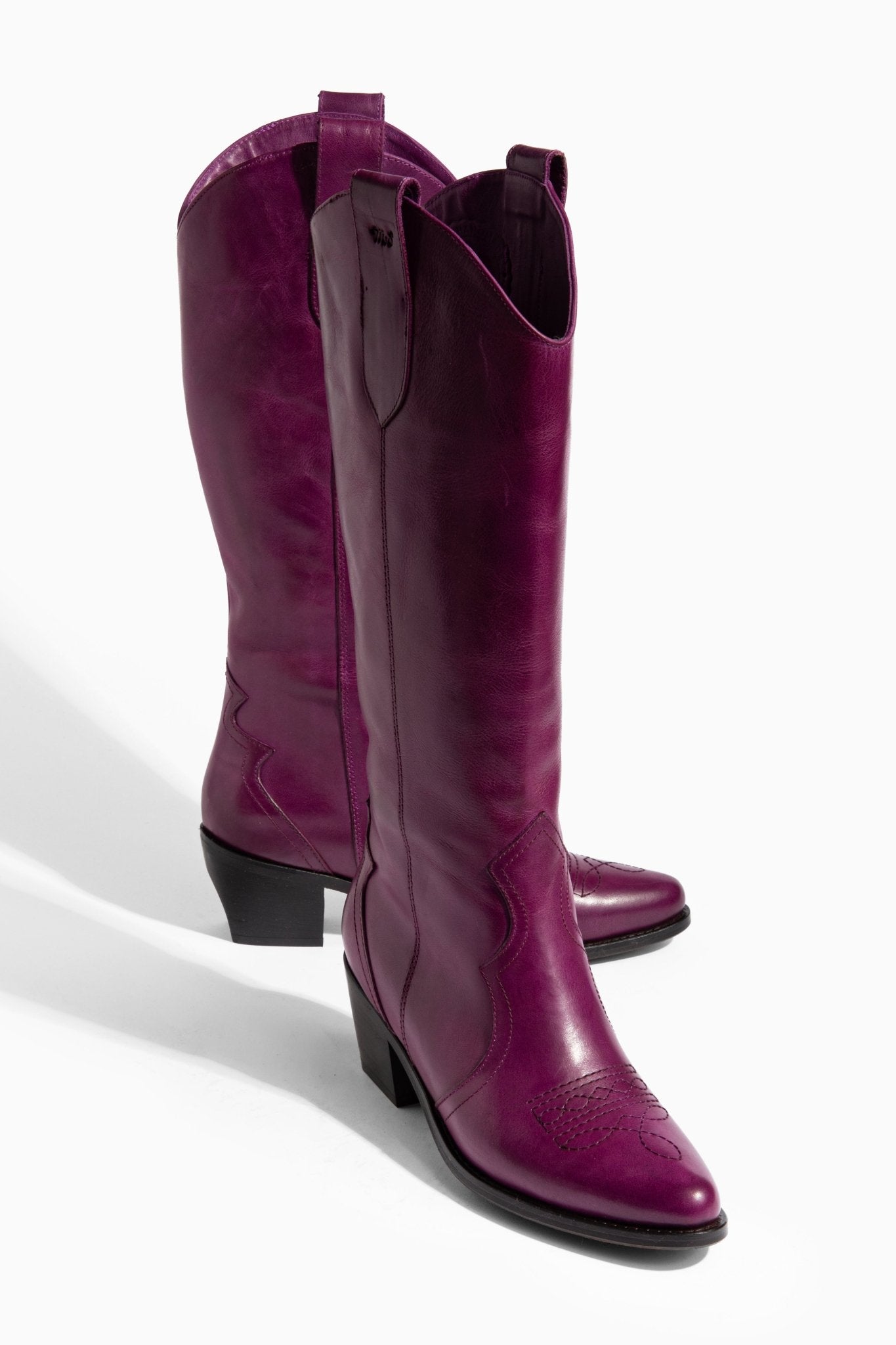 Ms Sucra Frontier - Exklusive handgefertigte Damen Cowboystiefel aus hochwertigem Echtleder - Ms Sucra