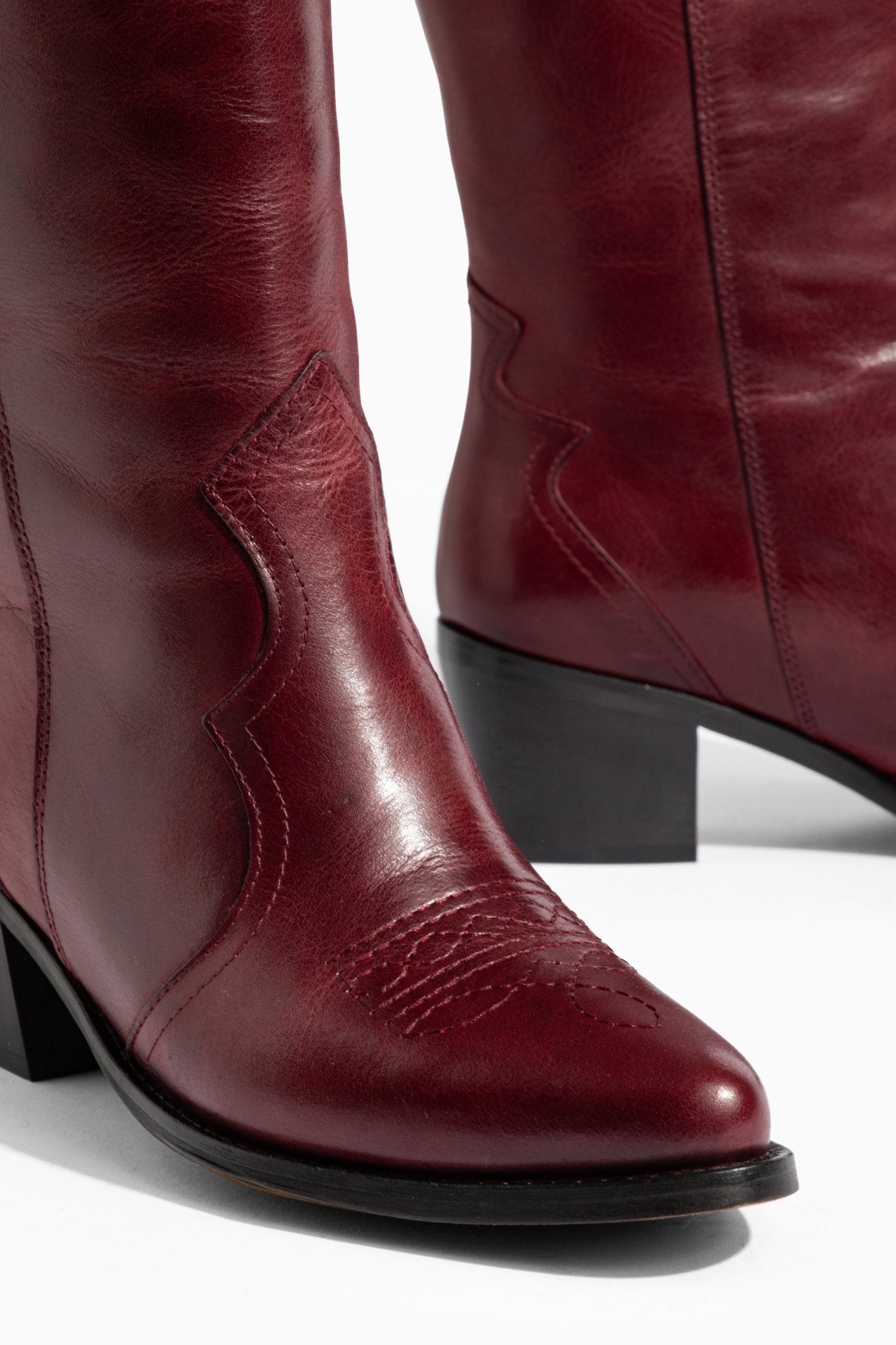 Ms Sucra Frontier - Exklusive handgefertigte Damen Cowboystiefel aus hochwertigem Echtleder - Ms Sucra
