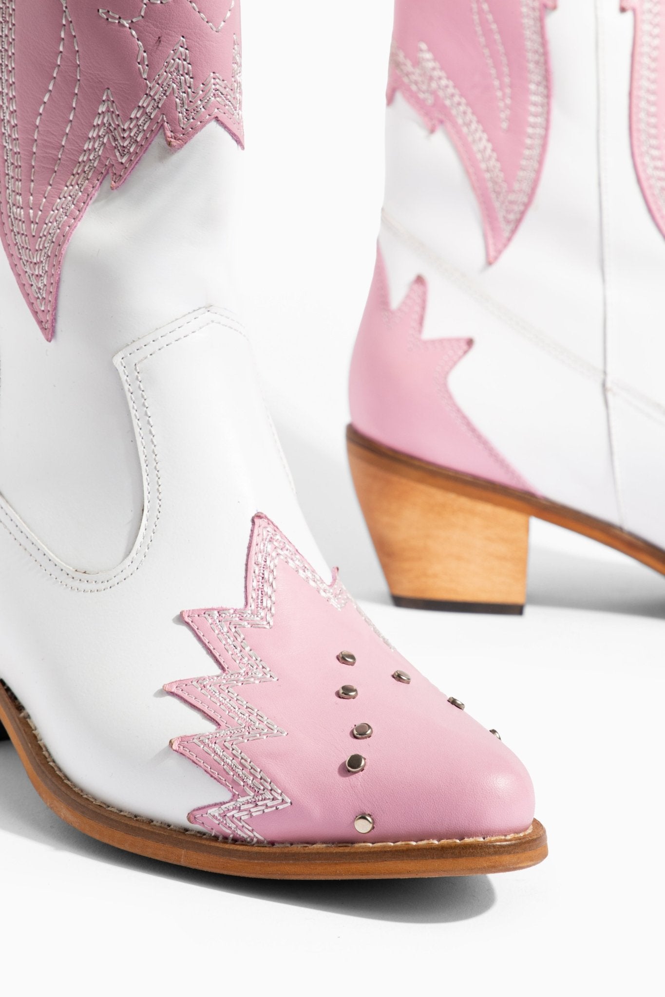 Ms Sucra Sky - Exklusive handgefertigte Damen Cowboystiefel aus hochwertigem Echtleder - Ms Sucra