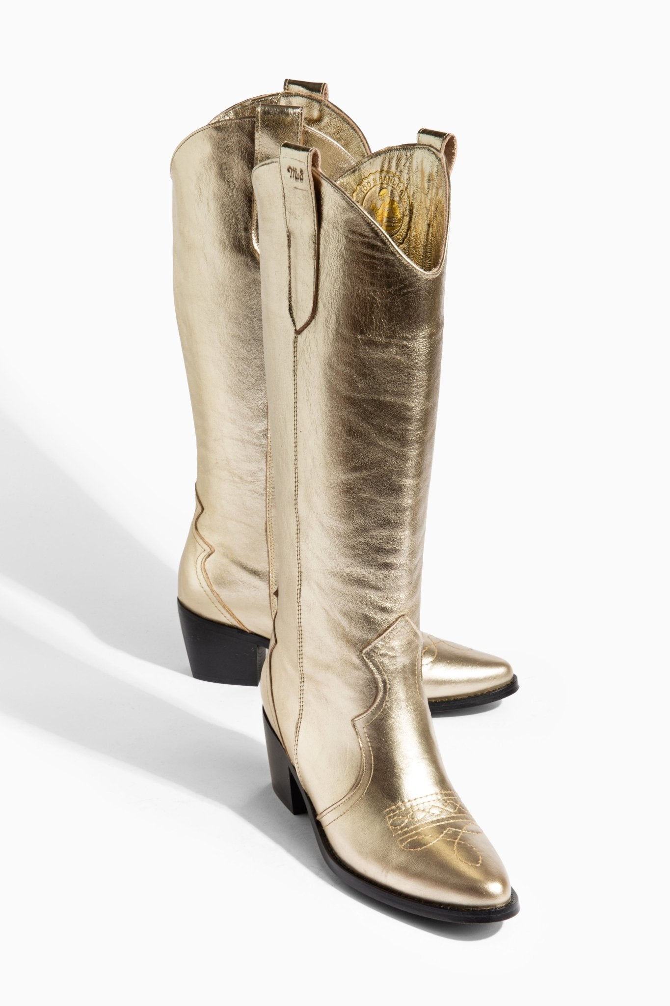 Ms Sucra Sundust - Exklusive handgefertigte Cowboystiefel aus hochwertigem Echtleder - Ms Sucra